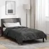 Duvet complet pe tot parcursul anului Negru 220 x 155 cm GartenMobel Dekor