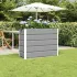 Jardinieră Gri deschis 160 x 40 x 75 cm Oțel GartenMobel Dekor
