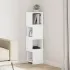 Dulap de colț Lemn vechi 25,5x25x102cm Lemn compozit GartenMobel Dekor