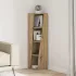 Dulap de colț Alb 27,5x27x102cm Lemn compozit GartenMobel Dekor