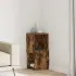 Dulap de colț Alb 30,5x30x65cm Lemn compozit GartenMobel Dekor