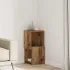 Dulap de colț Alb 30,5x30x65cm Lemn compozit GartenMobel Dekor