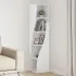 Dulap de colț Alb 32x32x140cm Lemn compozit GartenMobel Dekor