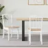 Scaune de dining 2 pcs Alb 50 x 52,5 x 91 cm GartenMobel Dekor