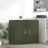 Dulap de depozitare Verde măsliniu 80 x 40 x 70 cm GartenMobel Dekor