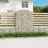 Coș gabion arcuit, 200x50x140/160 cm, fier galvanizat GartenMobel Dekor