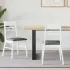 Scaune de dining 2 pcs Alb 43 x 54 x 89 cm GartenMobel Dekor