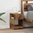 Masă laterală 2 pcs Lemn vechi 30,5 x 30 x 45 cm Lemn compozit GartenMobel Dekor