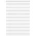 Jaluzea tip zebra alb lățime țesătură 145,9 cm poliester GartenMobel Dekor