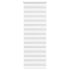 Jaluzea tip zebra alb lățime țesătură 145,9 cm poliester GartenMobel Dekor