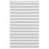 Jaluzea tip zebra gri deschis lățime țesătură 120,9cm poliester GartenMobel Dekor