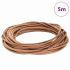 Cord din Piele Maro Ø1 mm x 5 m Piele GartenMobel Dekor