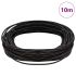 Cord din Piele Negru Ø2 mm x 10 m Piele GartenMobel Dekor