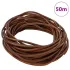 Cord din Piele Maro deschis Ø2,5 mm x 10 m Piele GartenMobel Dekor
