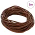 Cord din Piele Maro deschis Ø1,5 mm x 5 m Piele GartenMobel Dekor