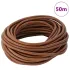 Cord din Piele Maro deschis Ø5 mm x 10 m Piele GartenMobel Dekor