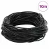 Cord din Piele Negru Ø2 mm x 50 m Piele GartenMobel Dekor
