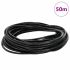 Cord din Piele Negru Ø3 mm x 10 m Piele GartenMobel Dekor
