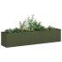 Jardinieră 200x40x40 cm oțel galvanizat GartenMobel Dekor