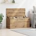 Cutie de depozitare Lemn vechi 100 x 42 x 46 cm Lemn compozit GartenMobel Dekor