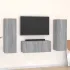 Set de dulapuri TV, 3 piese, stejar sonoma, lemn prelucrat GartenMobel Dekor
