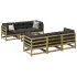 Set canapea de grădină, 7 piese, lemn de pin tratat GartenMobel Dekor