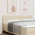 Tăblie cap cu headboard Gri deschis 180 cm Piele artificială GartenMobel Dekor
