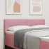 Tăblie cap cu headboard Roz 200 cm Piele artificială GartenMobel Dekor