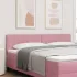 Tăblie cap cu headboard Gri închis 180 cm Piele artificială GartenMobel Dekor