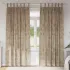 Cortine din catifea cu perdele 2 pcs Crem 245 x 140 cm Catifea GartenMobel Dekor