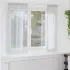 Cortină din Voile 2 pcs Gri închis 175 x 140 cm Poliester GartenMobel Dekor