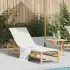 Sezlong 55x199x30 cm bambus GartenMobel Dekor