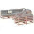 Set canapea de grădină, 8 piese, lemn de pin tratat GartenMobel Dekor