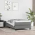 Saltea de pat cu arcuri, negru, 120x190x20 cm, textil GartenMobel Dekor