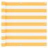 Paravan de balcon, alb și galben, 75 x 600 cm, țesătură oxford GartenMobel Dekor
