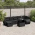 Set canapele de grădină cu perne, 8 piese, gri, poliratan GartenMobel Dekor