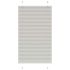 Jaluză plisată gri deschis 105x150 cm Lățime țesătură 104,4 cm GartenMobel Dekor