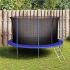 Plasă de siguranță pentru trambulină rotundă de 3,96 m GartenMobel Dekor