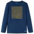 Tricou de copii cu mâneci lungi bleumarin 92 GartenMobel Dekor