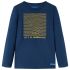 Tricou de copii cu mâneci lungi bleumarin 92 GartenMobel Dekor
