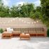 Set mobilier de grădină, 7 piese, lemn masiv de pin GartenMobel Dekor