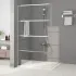Paravan duș walk-in argintiu 90x195 cm sticlă ESG transparentă GartenMobel Dekor