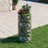 Stâlp de gabion, Ø30x100 cm, oțel galvanizat, circular GartenMobel Dekor