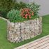 Strat înălțat gabion, 400x100x50 cm, fier galvanizat GartenMobel Dekor