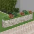 Strat înălțat gabion, 600x100x50 cm, fier galvanizat GartenMobel Dekor