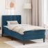 Cadru de pat cu saltea cu headboard 2 pcs Roz Catifea GartenMobel Dekor