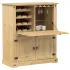 Cabinet pentru vin Alb 97 x 45 x 114 cm Lemn de pin masiv GartenMobel Dekor