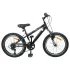Kids Mountain Bike 24 Inci 6-Speed pentru 8-12 ani Negru GartenMobel Dekor