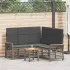 Set de canapele reclinabile pentru grădină 164 x 164 x 112 cm GartenMobel Dekor