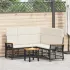 Set de canapele reclinabile pentru grădină 164 x 164 x 112 cm GartenMobel Dekor